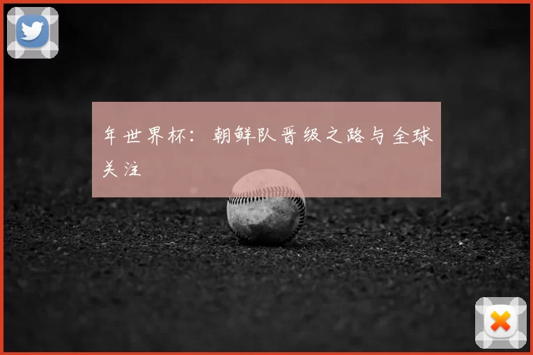年世界杯:朝鲜队晋级之路与全球关注
