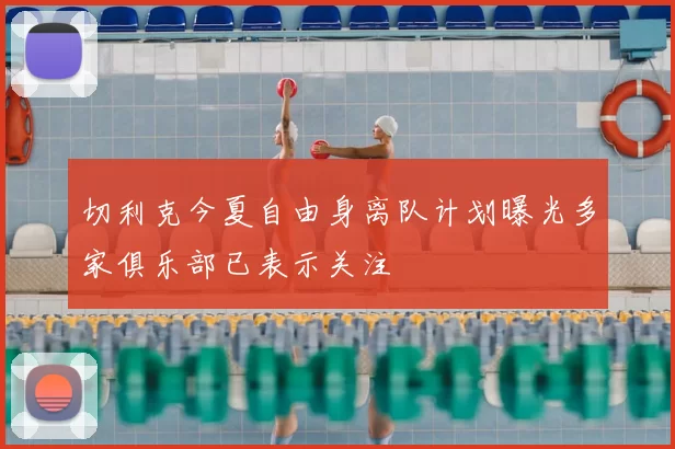 切利克今夏自由身离队计划曝光多家俱乐部已表示关注